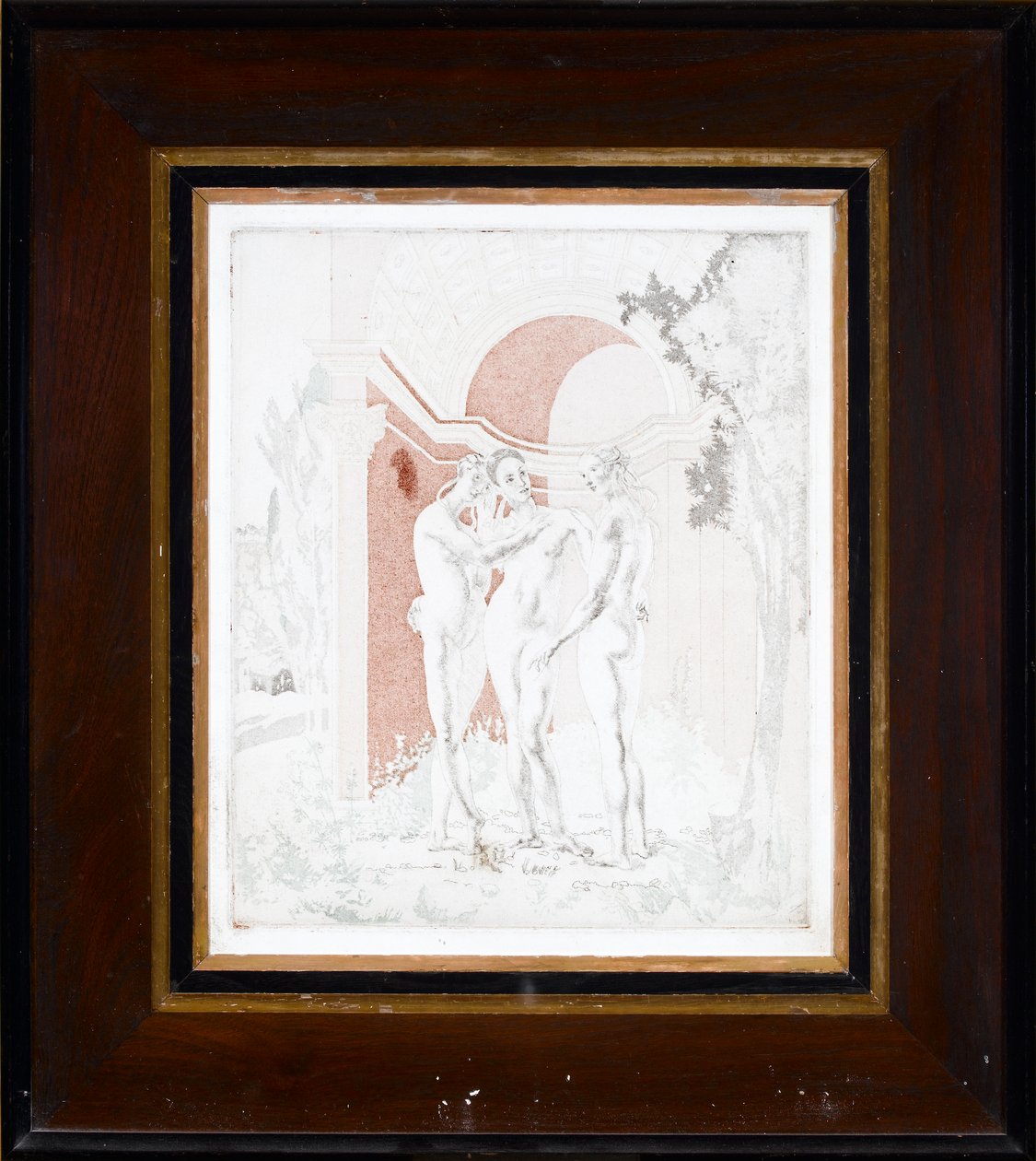 Epilog (Ref CD3), 1921-22 (gravyr med akvatint) av Charles Sims