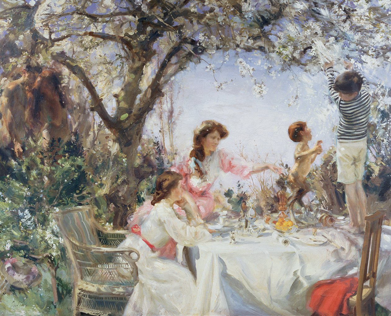 Den lilla faunen av Charles Sims