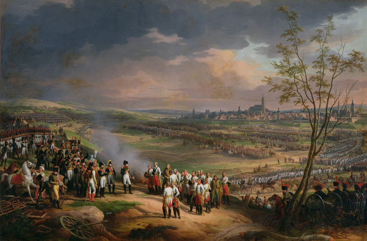 The Surrender of Ulm, 20 oktober 1805, 1815 av Charles Thevenin