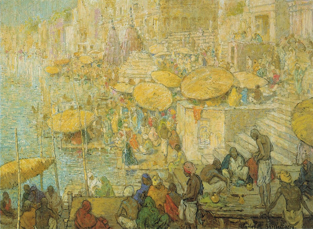 Benares No. 1n av Charles William Bartlett