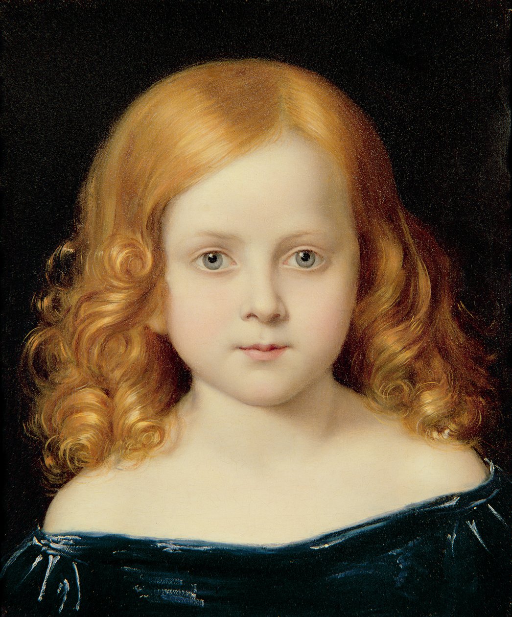 Porträtt av konstnärens dotter av Charles West Cope