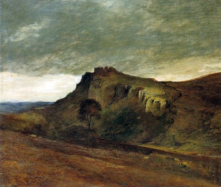 Carreg Cennan =Cennen Castle av Charles William Mansel Lewis