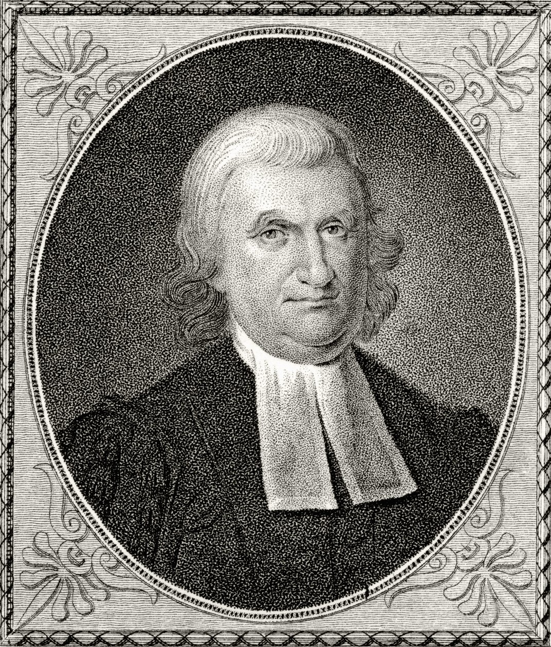 Dr John Witherspoon, graverad av James Barton Longacre (1794-1869) av Charles Willson Peale