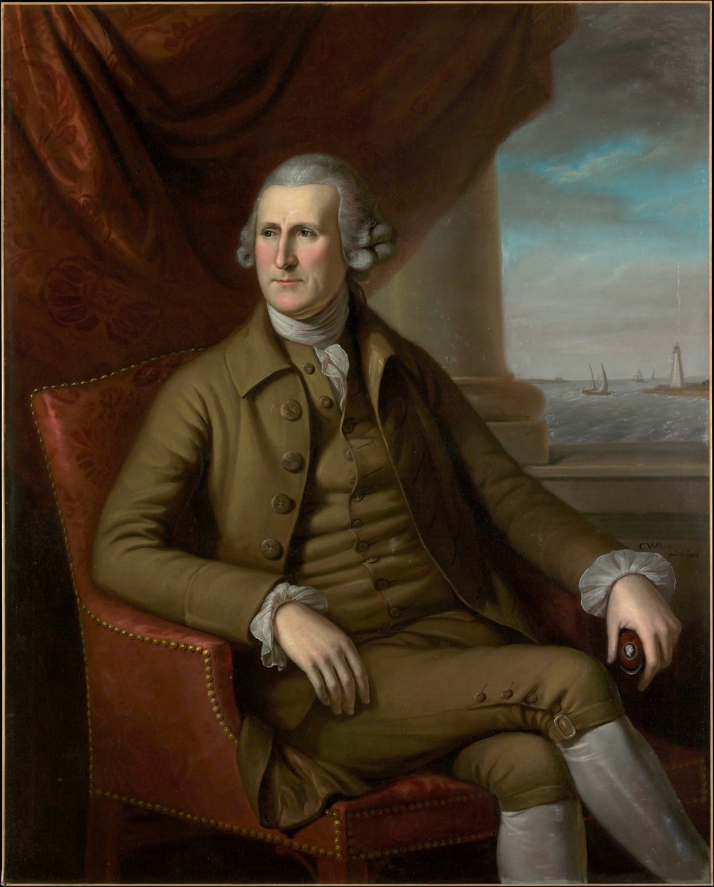 Portrait of Thomas Willing (1731-1821) av Charles Willson Peale