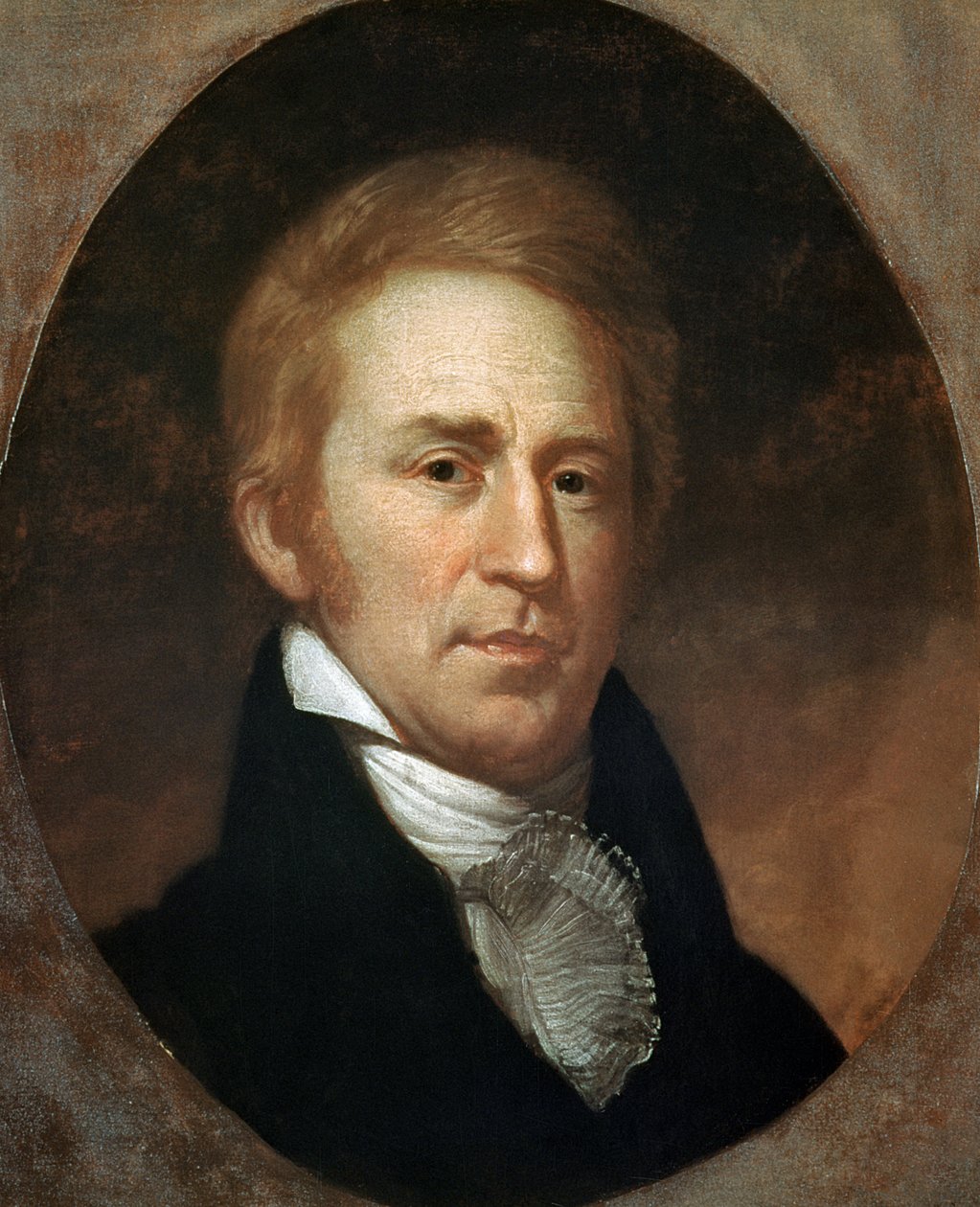 Porträtt av William Clark, ca 1807 av Charles Willson Peale