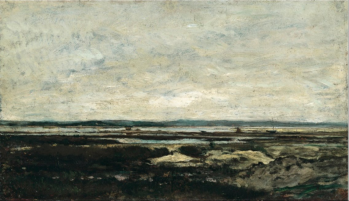 Les Sables-dOlonne  av Charles Francois Daubigny