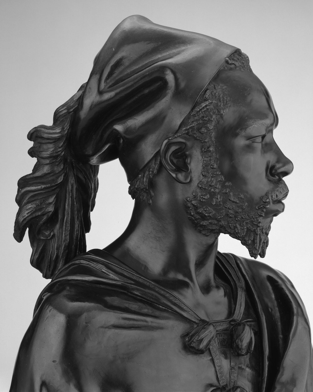 Byst av Saïd Abdallah från Darfourfolket av Charles Henri Joseph Cordier