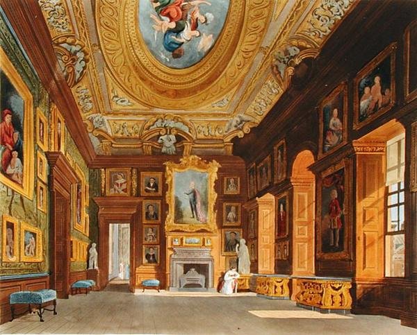 Drottning Carolines salong, Kensington Palace, från 