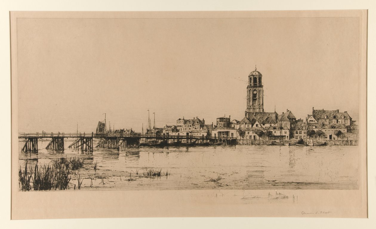 Deventer (hamnscenen) av Charles A. Platt