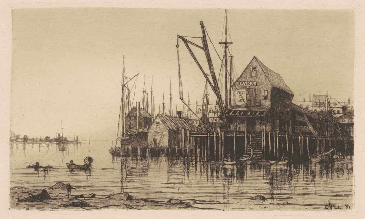 Gamla båthuset av Charles A. Platt