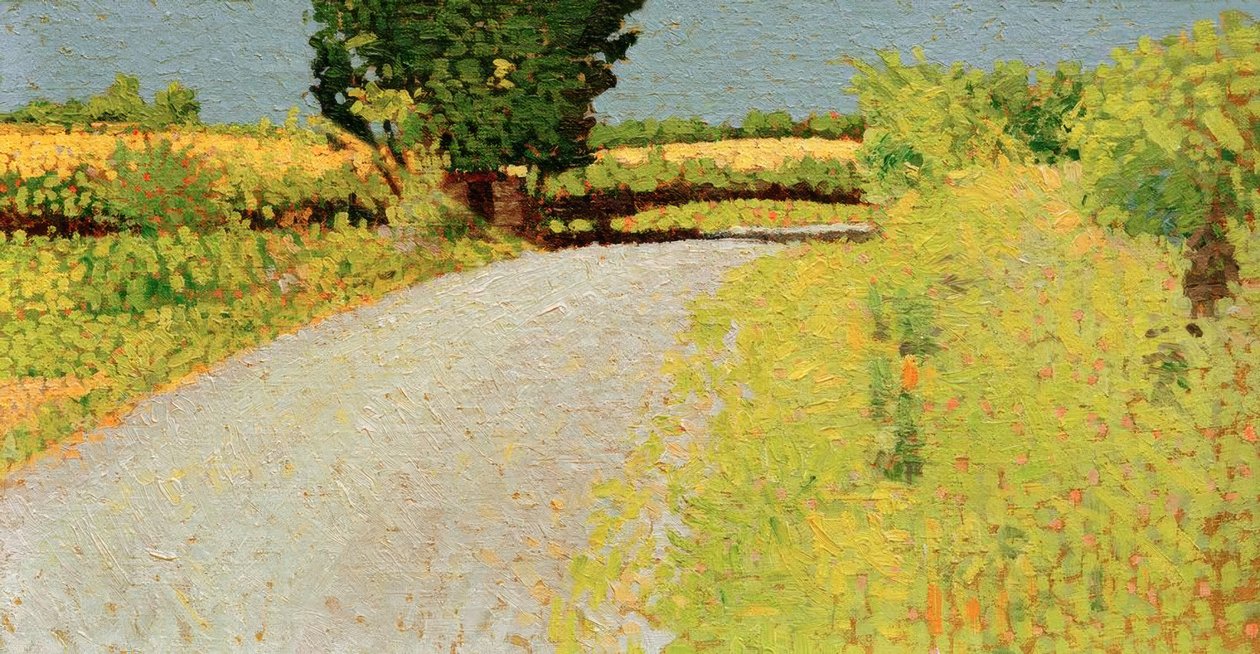 Stig på landsbygden av Charles Angrand