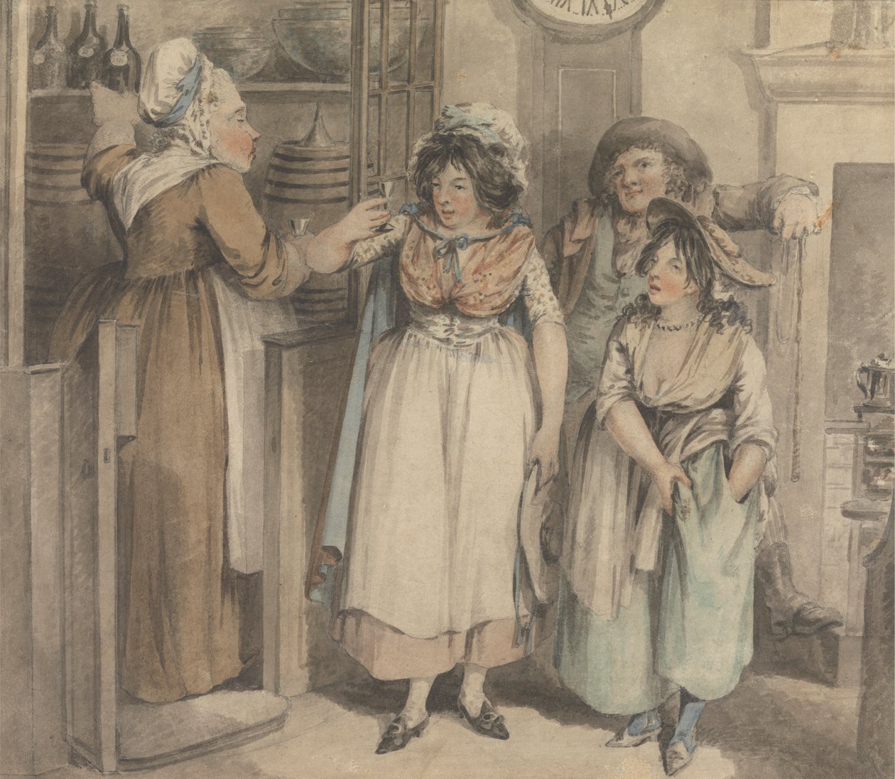 Förfriskningar på St. Giles av Charles Ansell