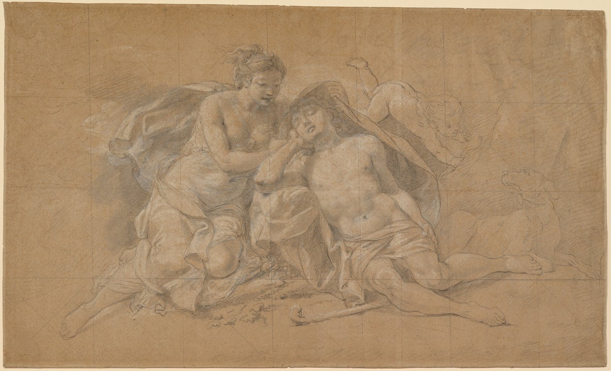 Diana och Endymion av Charles Antoine Coypel