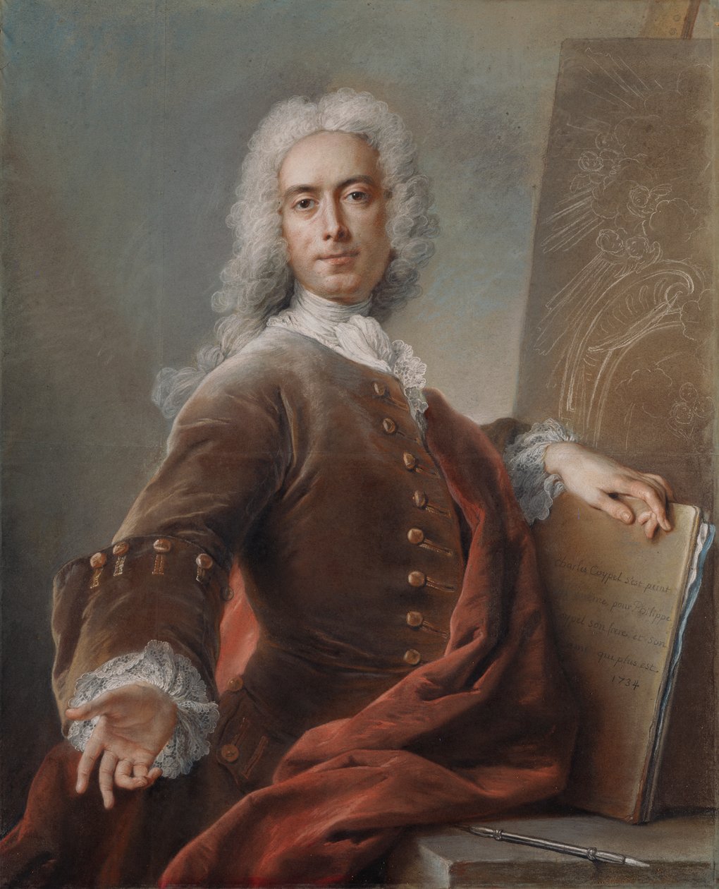 Självporträtt av Charles Antoine Coypel