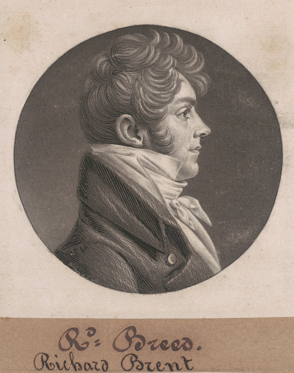Richard Brent av Charles B.J. Févret de Saint Mémin