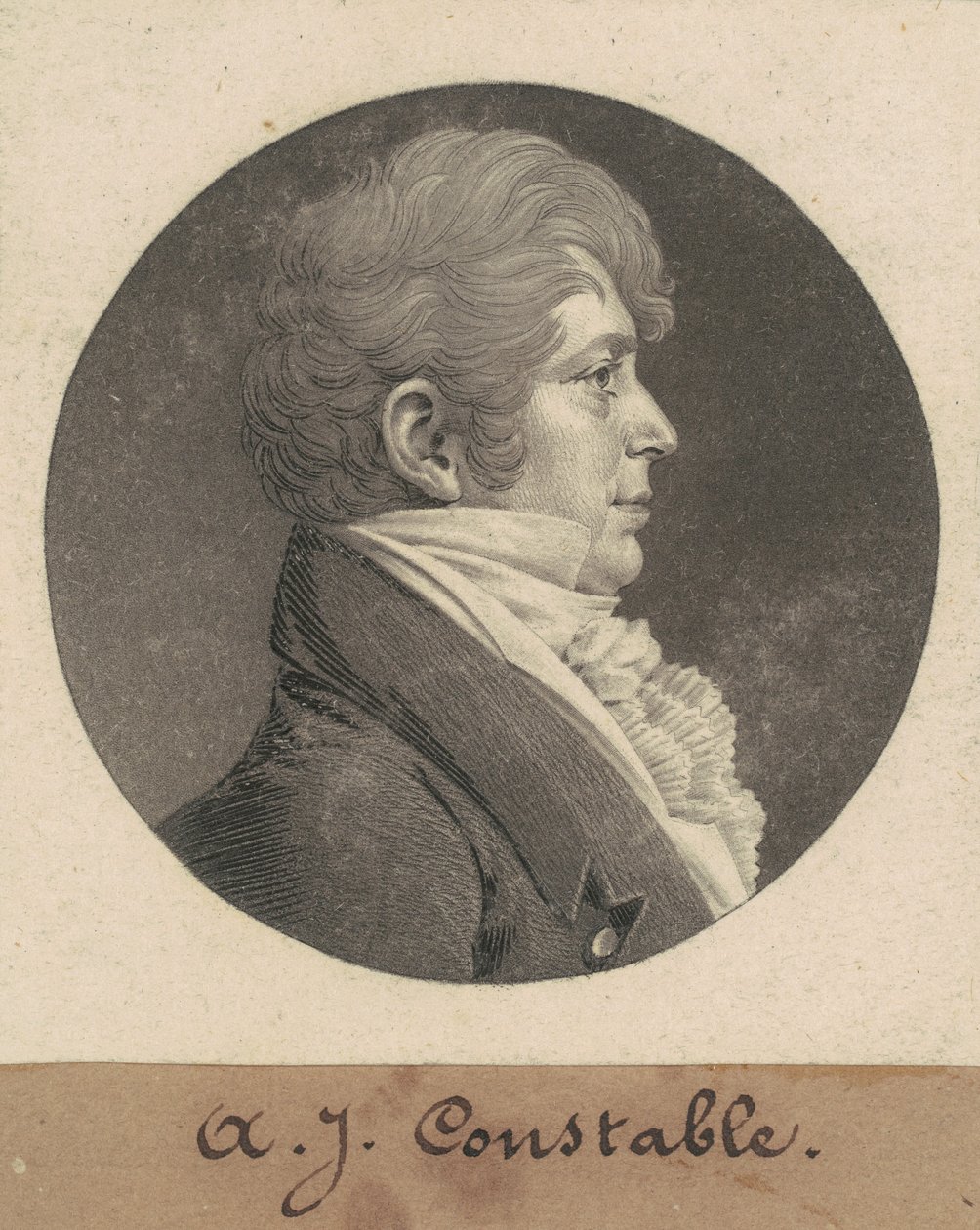 A. J. konstapel av Charles B. J. Févret de Saint Mémin