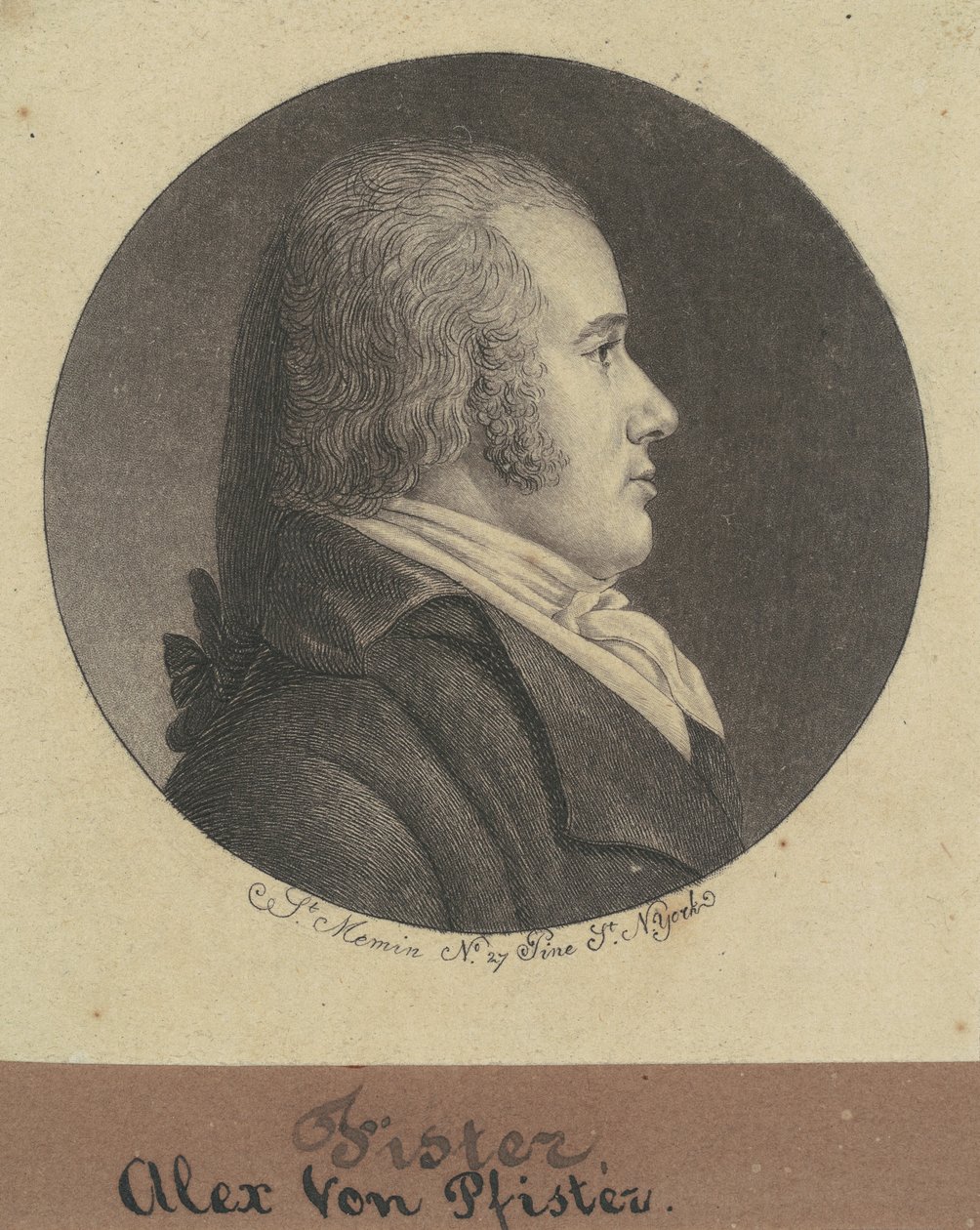 Alexander von Pfister av Charles B. J. Févret de Saint Mémin