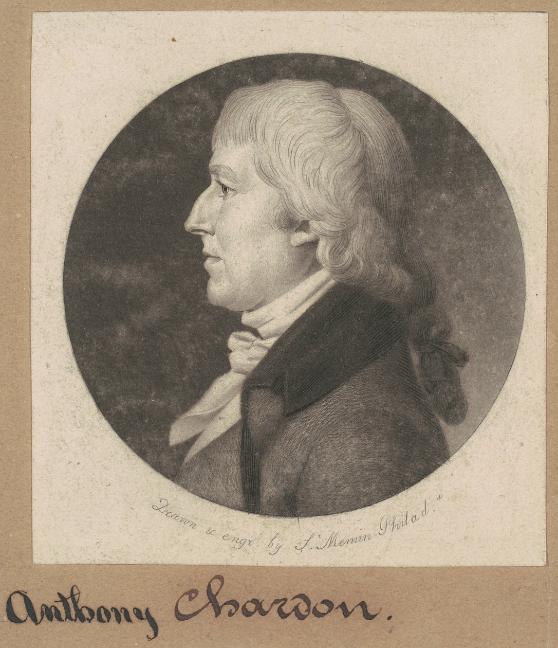 Anthony Chardon av Charles B. J. Févret de Saint Mémin