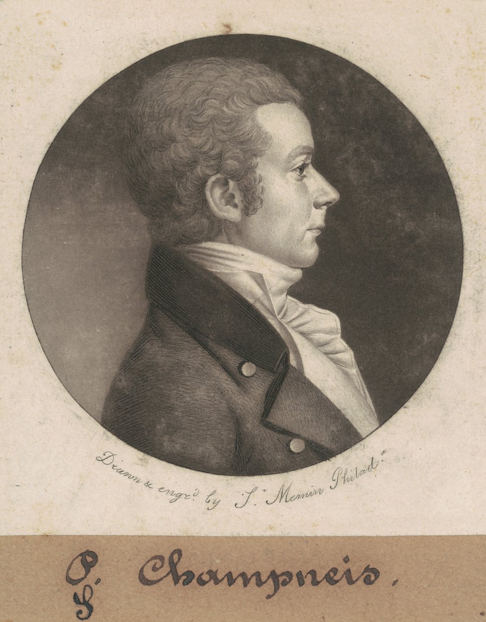 Du förlorar av Charles B. J. Févret de Saint Mémin