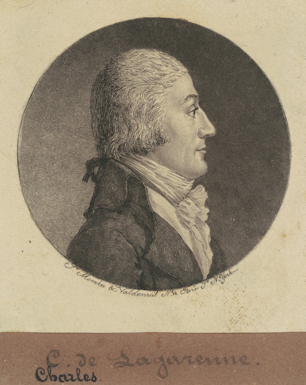charles de lagarenne av Charles B. J. Févret de Saint Mémin