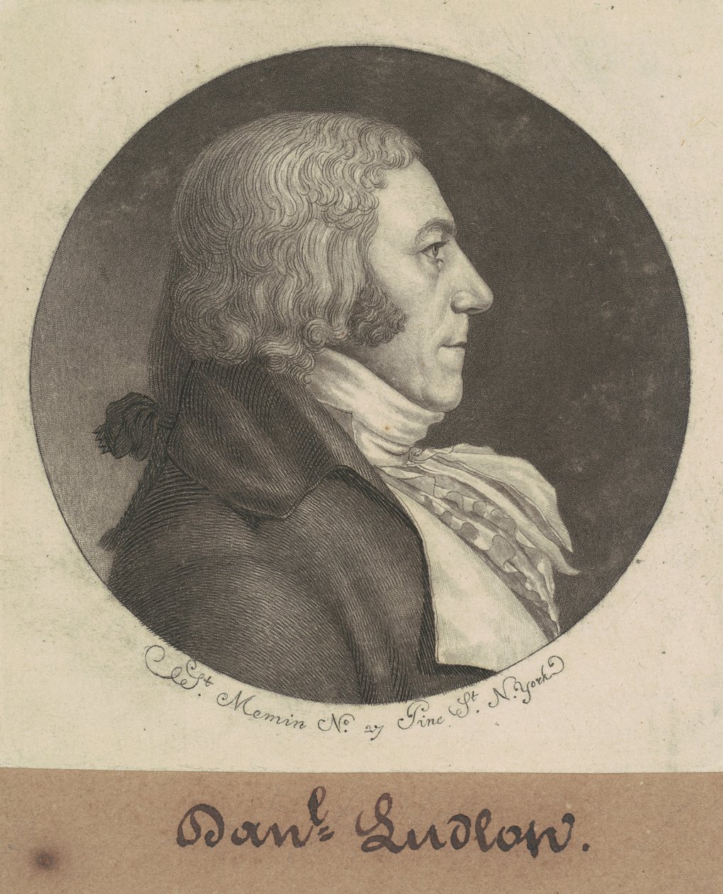 Daniel Ludlow av Charles B. J. Févret de Saint Mémin