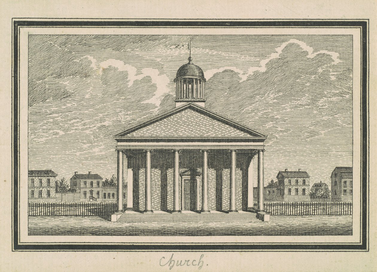 Esperanza, Kyrka av Charles B. J. Févret de Saint Mémin