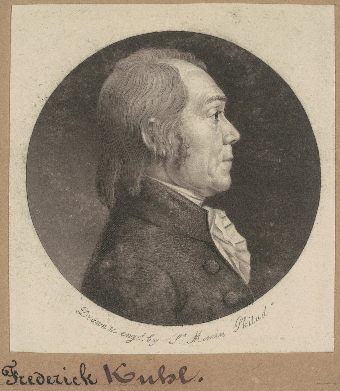 Fredrik Kuhl av Charles B. J. Févret de Saint Mémin