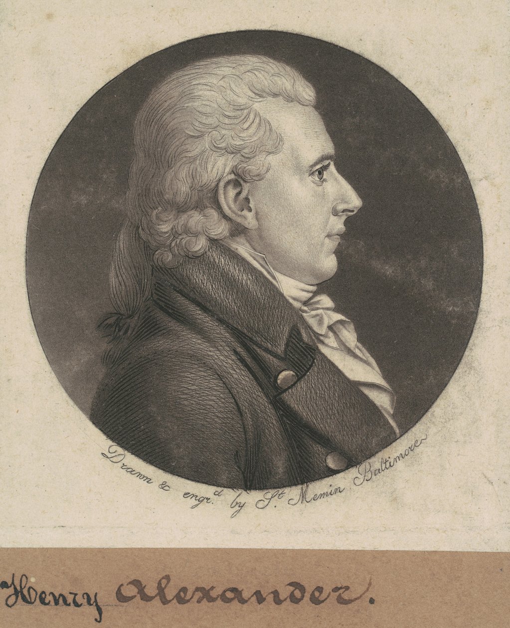 Henrik Alexander av Charles B. J. Févret de Saint Mémin