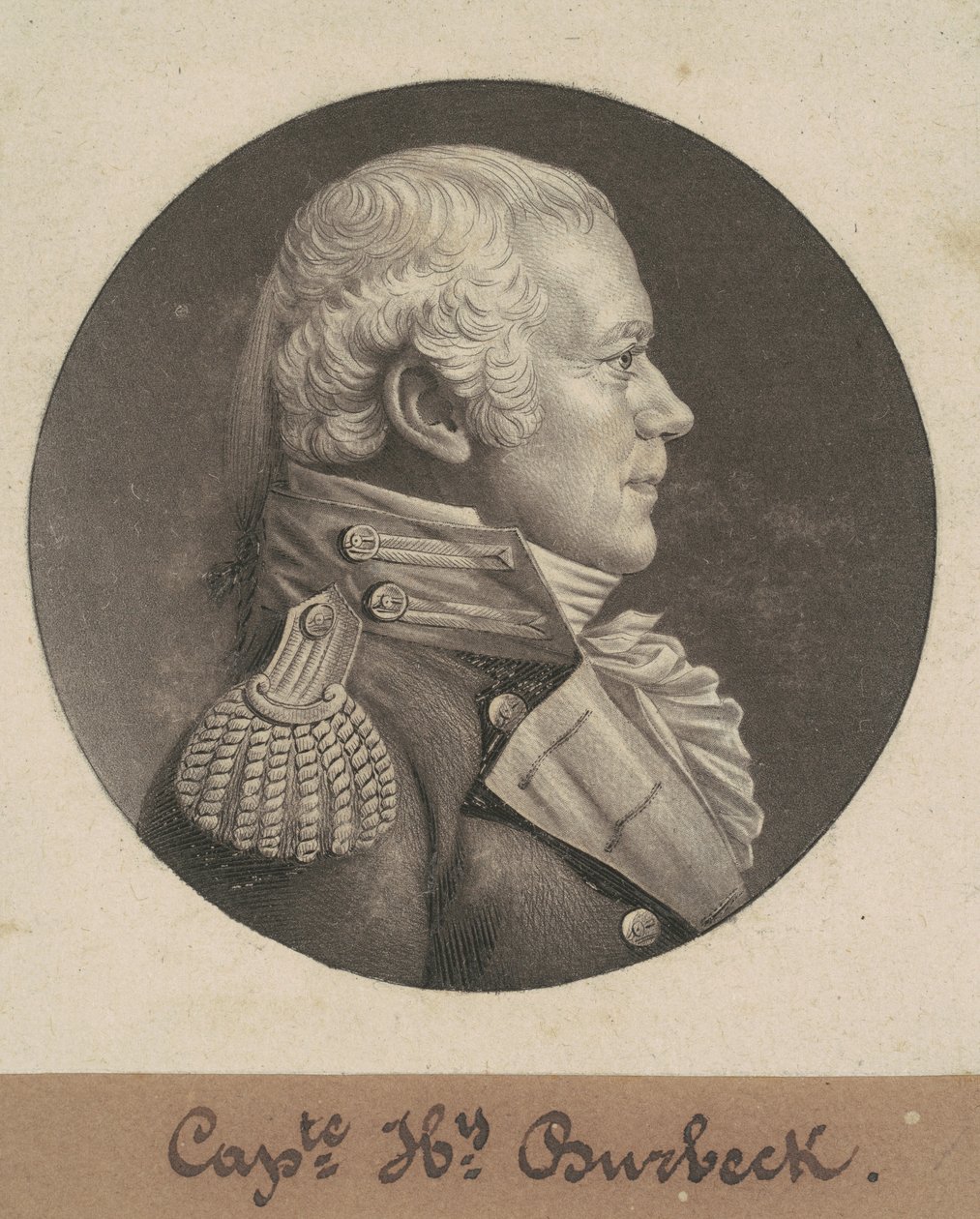 Henry Burbeck av Charles B. J. Févret de Saint Mémin