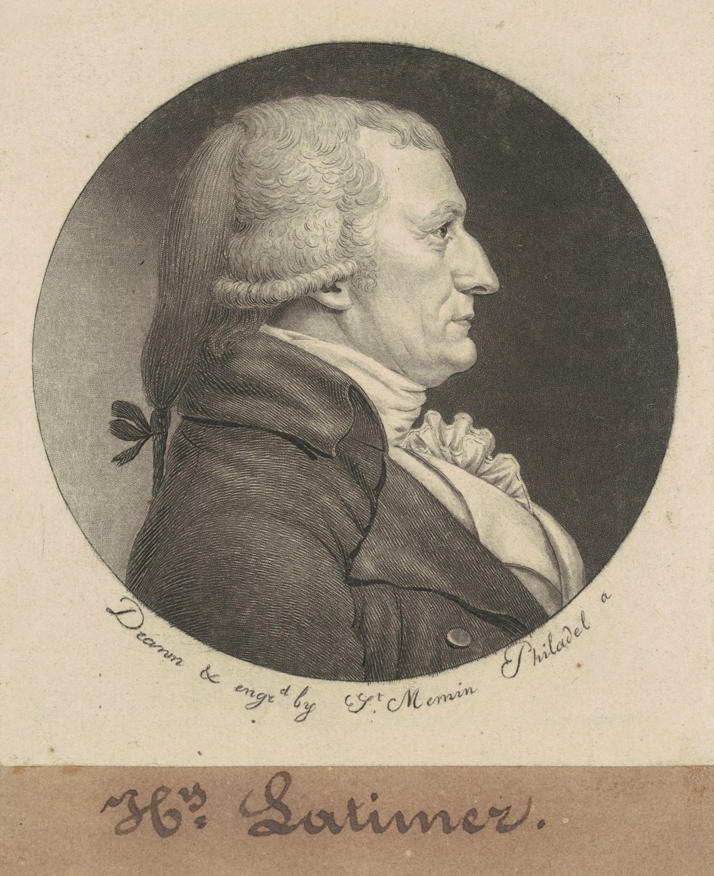 Henry Latimer av Charles B. J. Févret de Saint Mémin