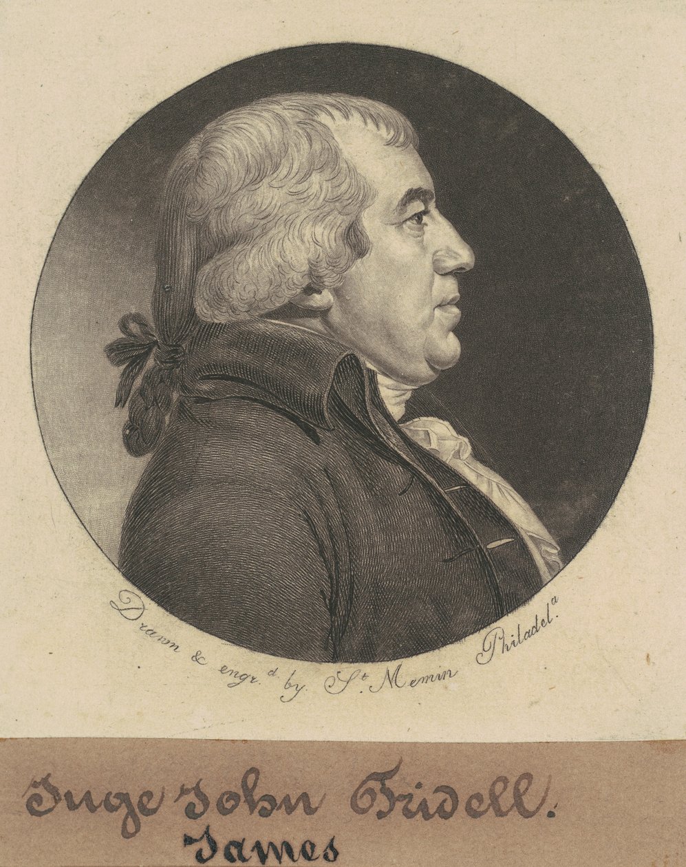 James Iredell av Charles B. J. Févret de Saint Mémin