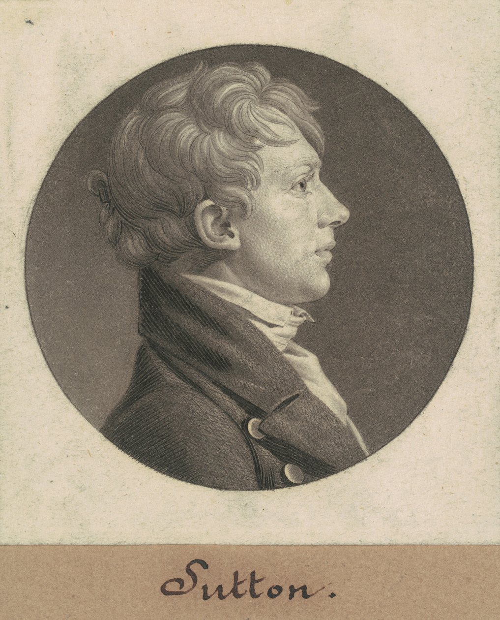 John Sutton av Charles B. J. Févret de Saint Mémin