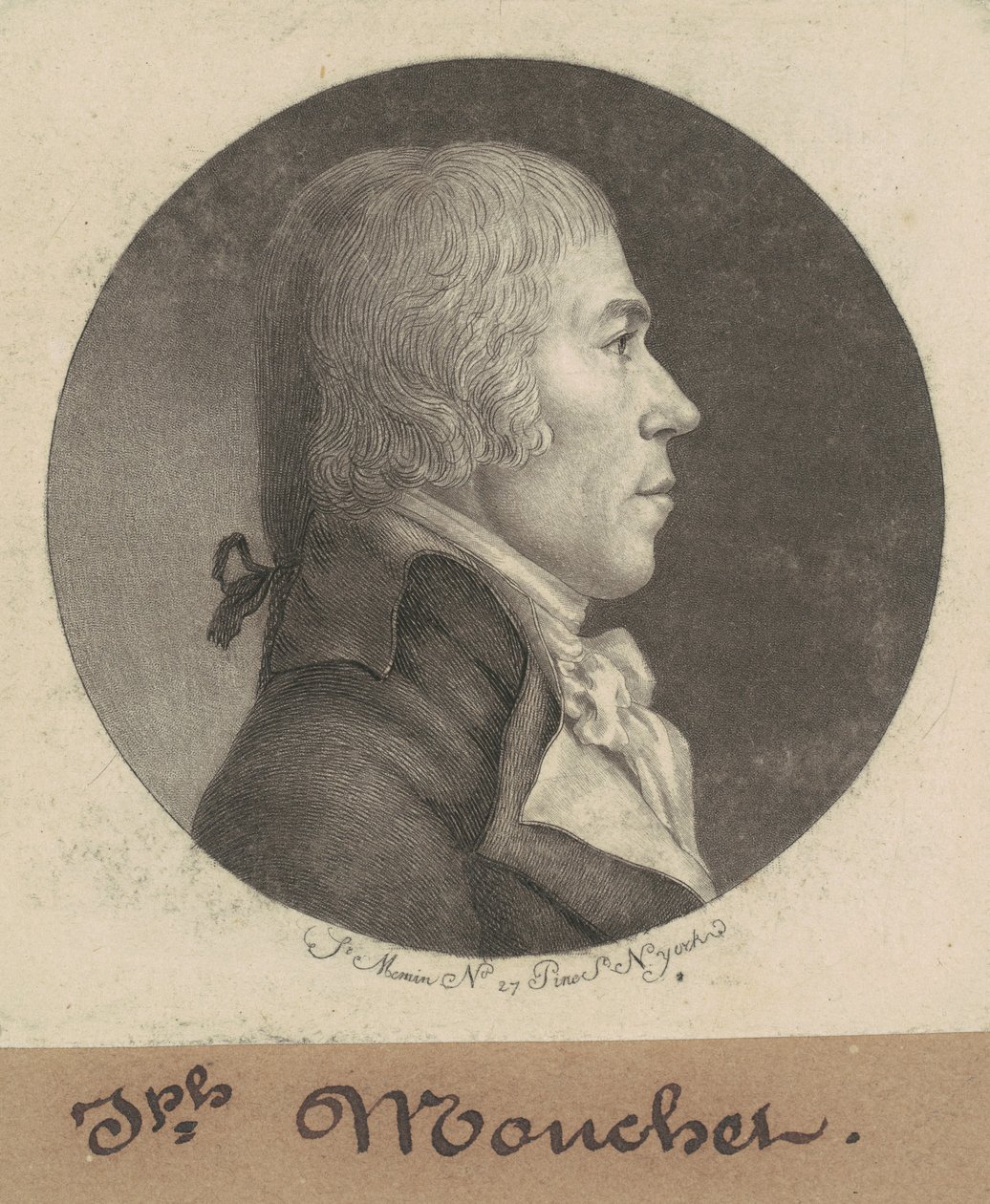 Joseph Mouchet av Charles B. J. Févret de Saint Mémin