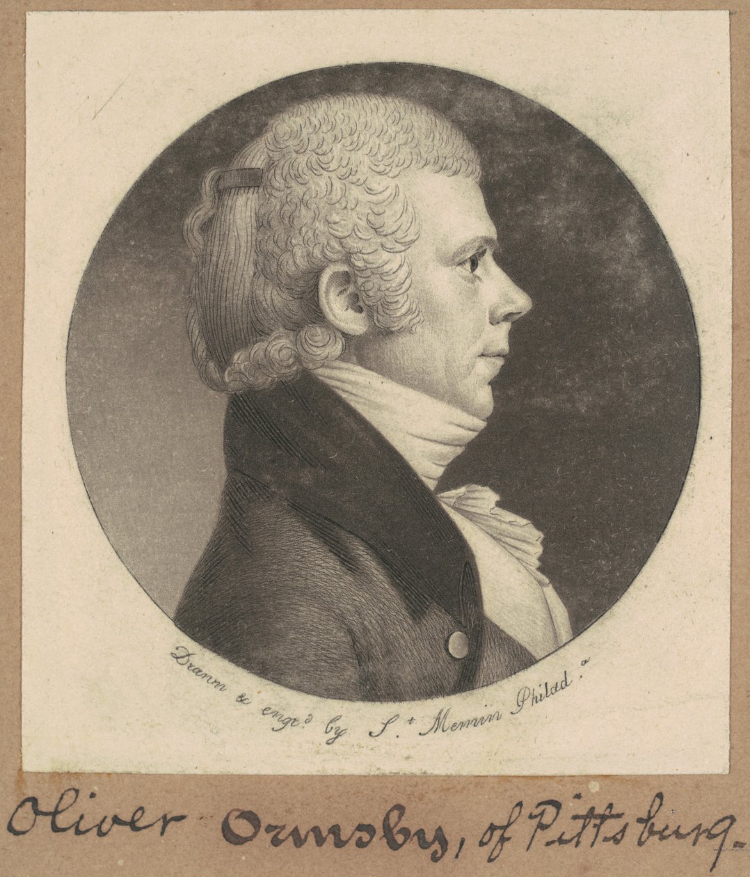 Oliver Ormsby av Charles B. J. Févret de Saint Mémin