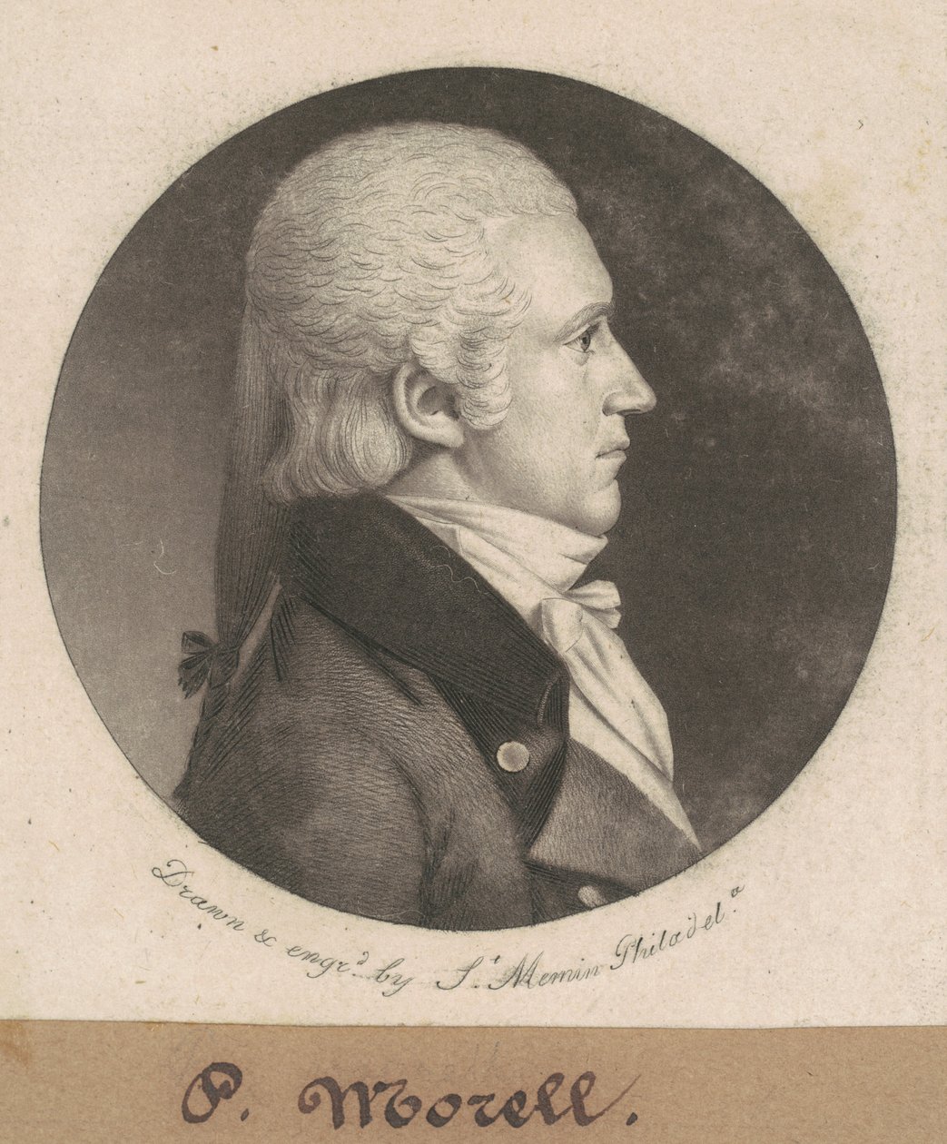 P. Morell av Charles B. J. Févret de Saint Mémin