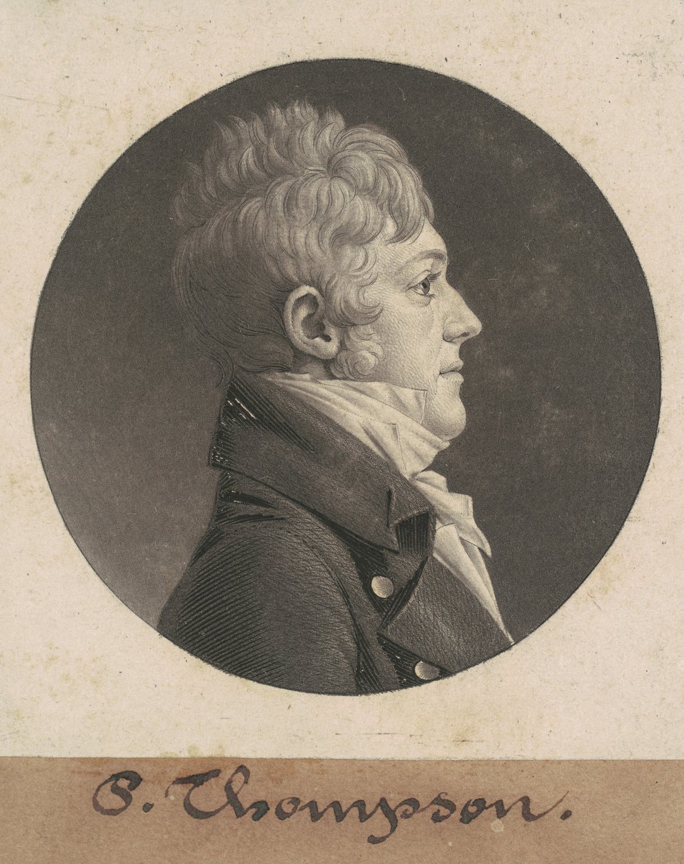 P. Thompson av Charles B. J. Févret de Saint Mémin