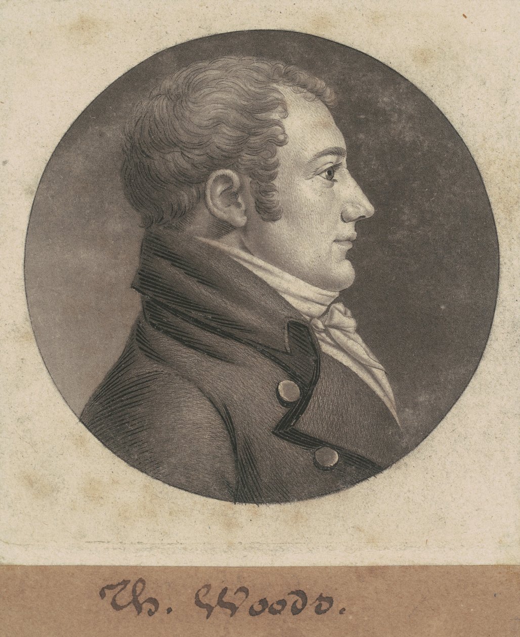 Thomas Woods av Charles B. J. Févret de Saint Mémin