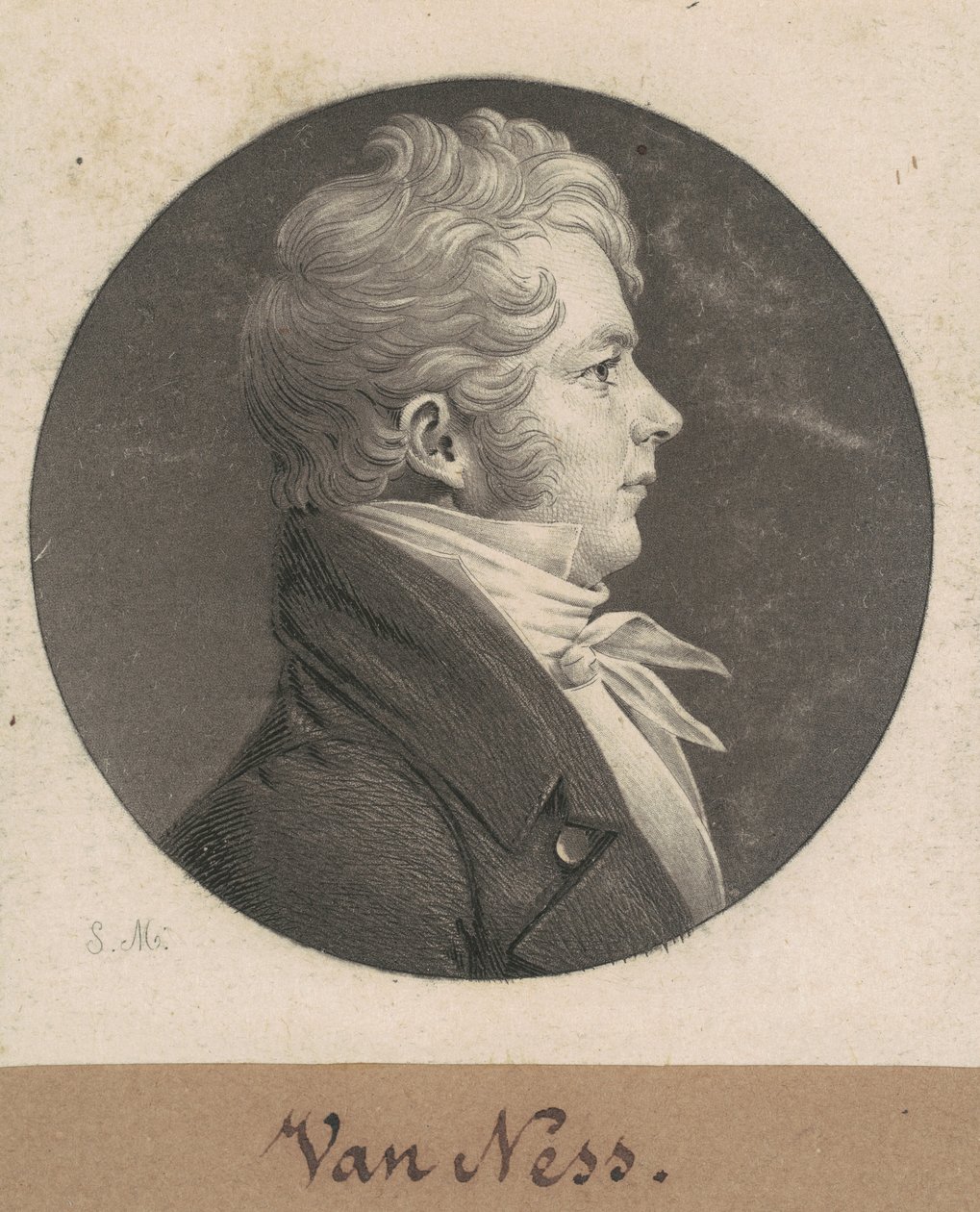 Van Ness av Charles B. J. Févret de Saint Mémin