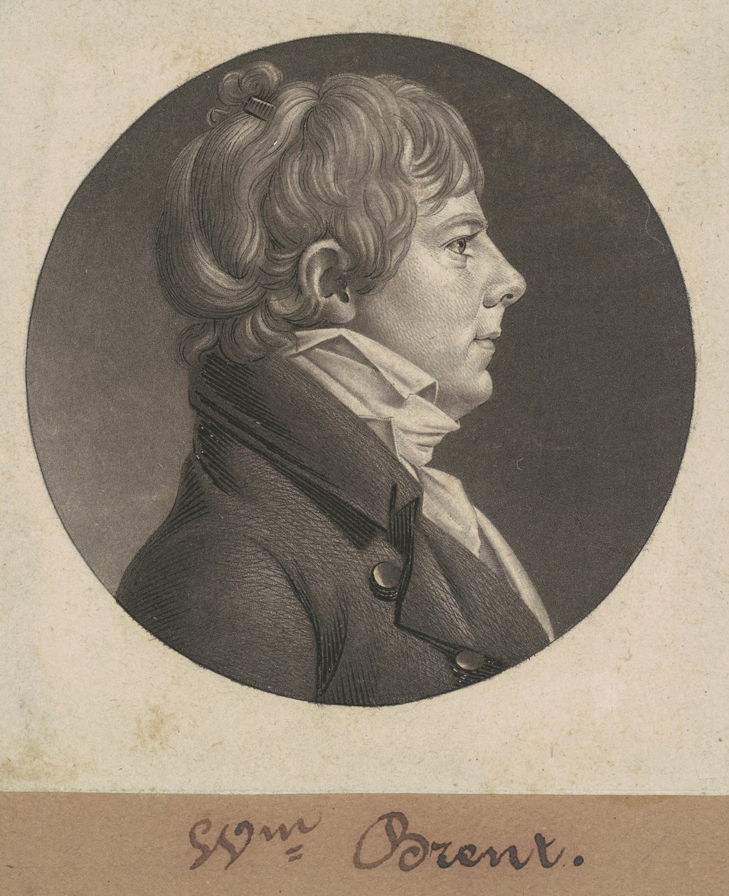 William Brent av Charles B. J. Févret de Saint Mémin