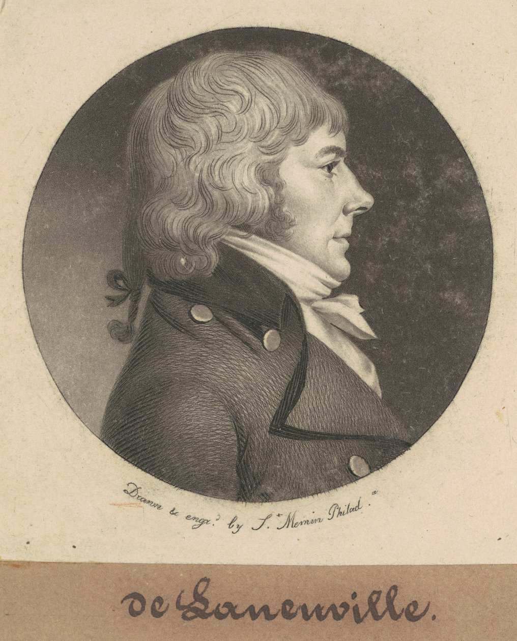 från Laneuville av Charles B. J. Févret de Saint Mémin