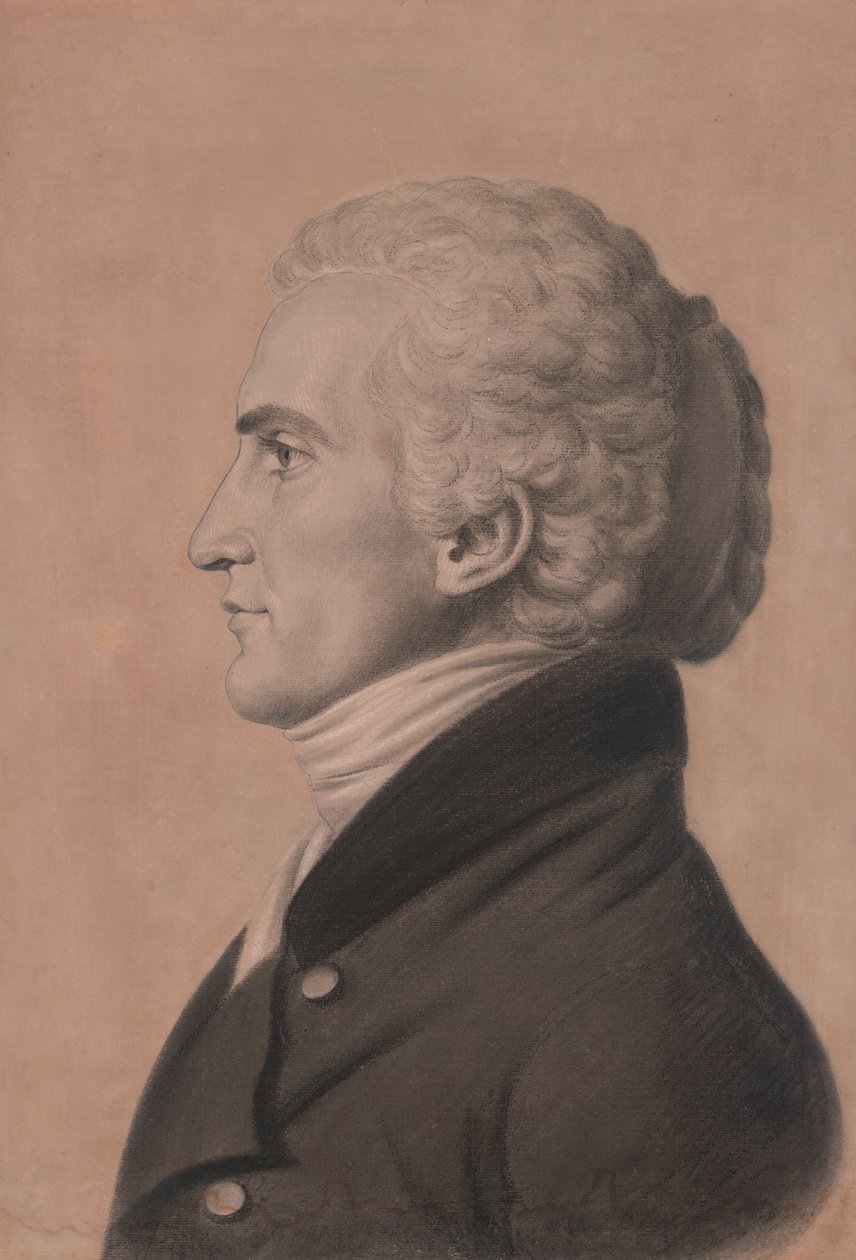 Kapten Meriwether Lewis av Charles Balthazar Julien Févret de Saint-Mémin