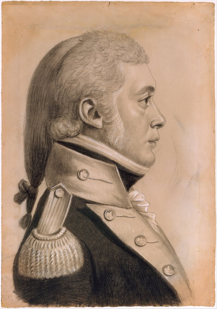 Dyer Sharp Wynkoop av Charles Balthazar Julien Févret de Saint-Mémin