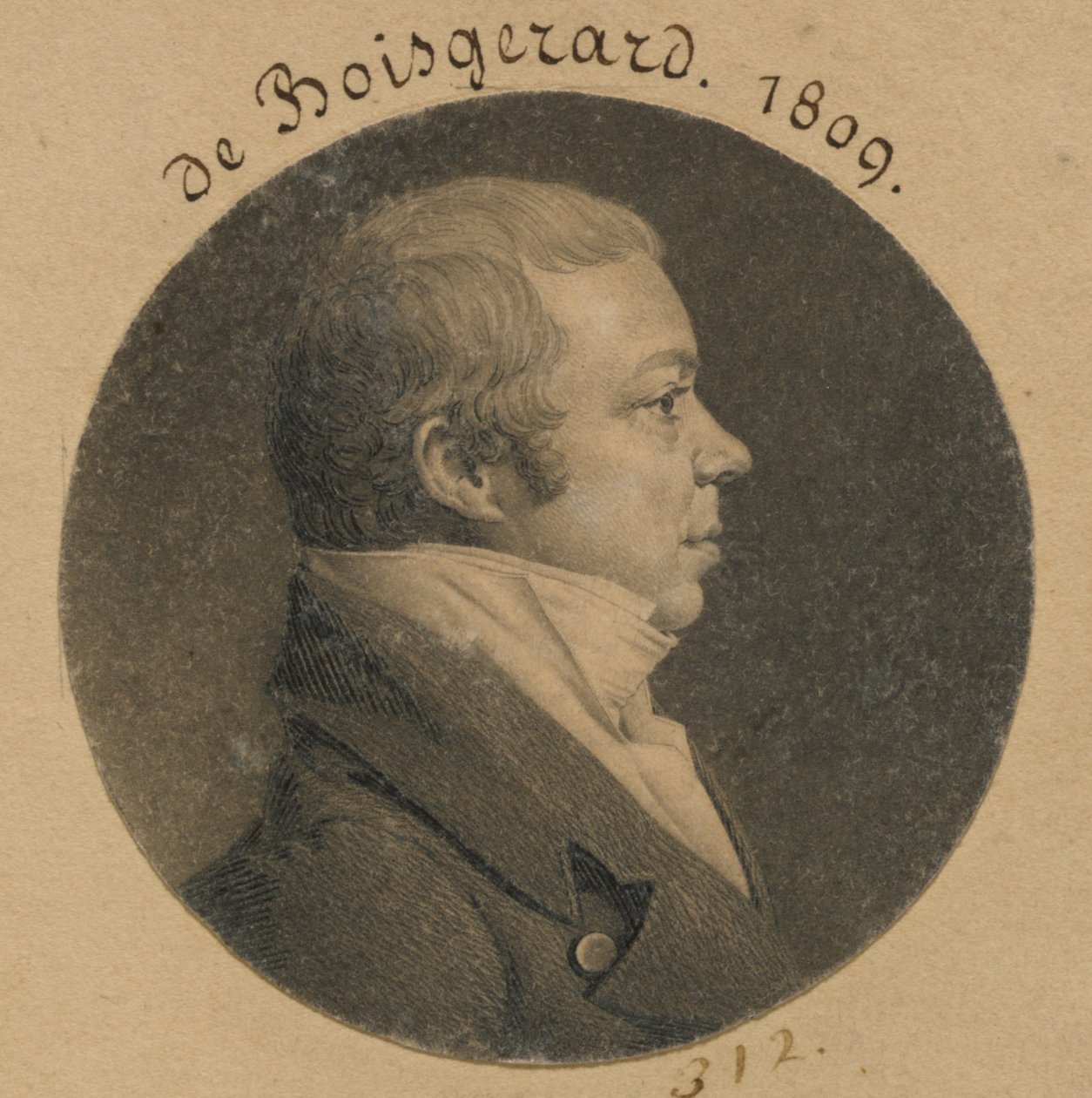 Felix Constant de Boisgerard av Charles Balthazar Julien Févret de Saint-Mémin