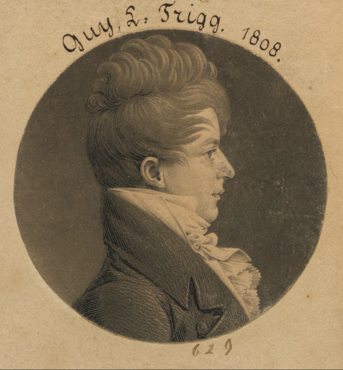Guy L. Trigg av Charles Balthazar Julien Févret de Saint-Mémin
