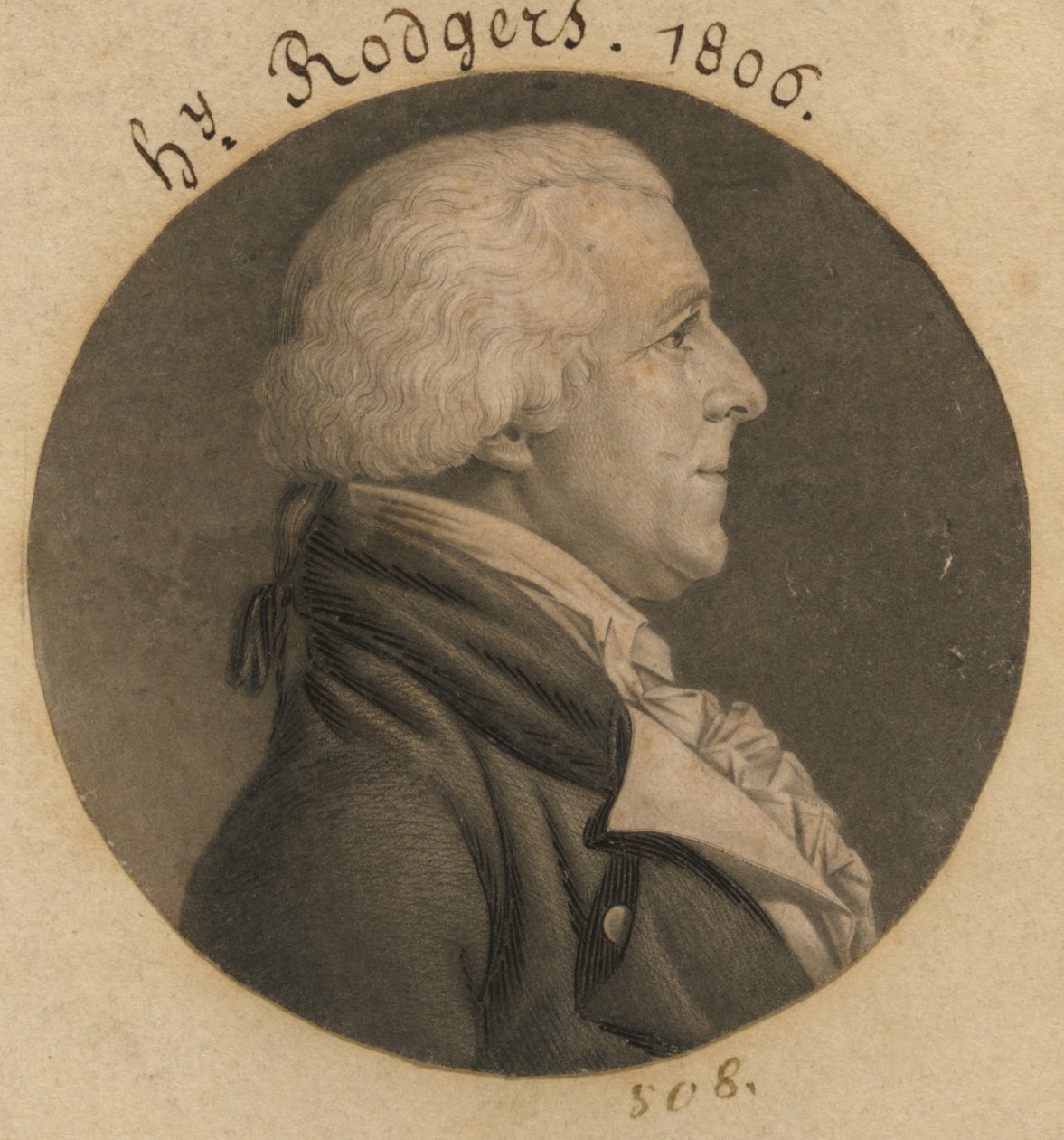 Henry Rogers av Charles Balthazar Julien Févret de Saint-Mémin