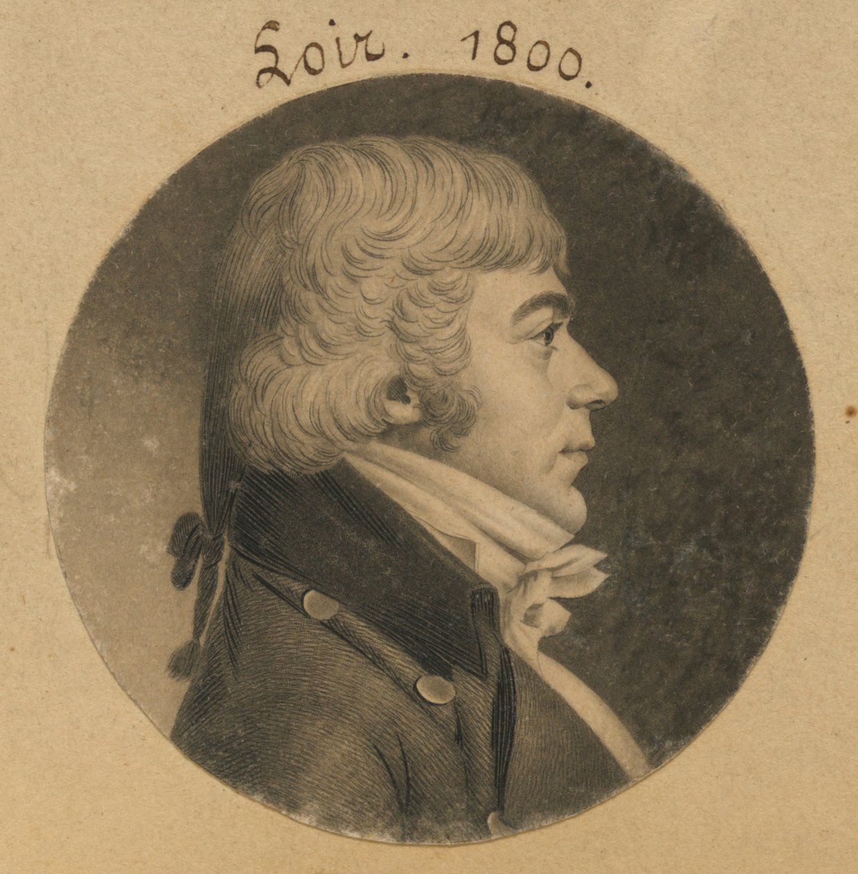 J. B. Loir av Charles Balthazar Julien Févret de Saint-Mémin