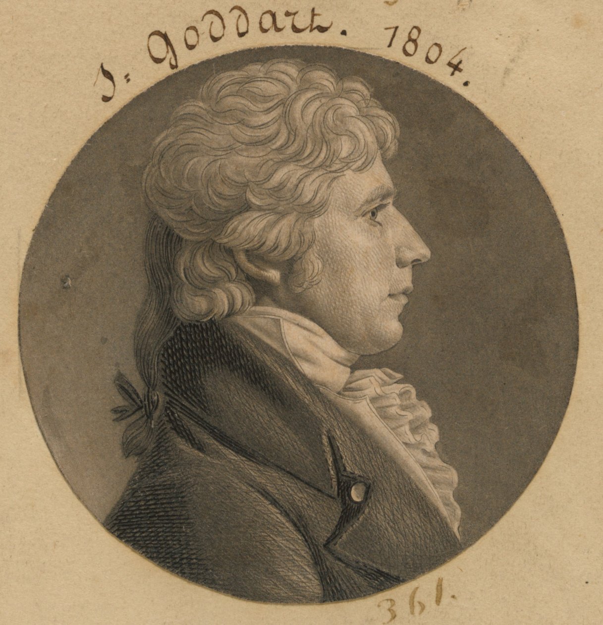 James Campbell av Charles Balthazar Julien Févret de Saint-Mémin