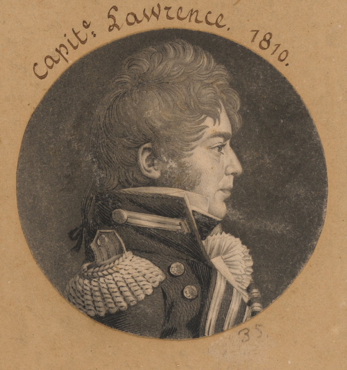 James Lawrence av Charles Balthazar Julien Févret de Saint-Mémin