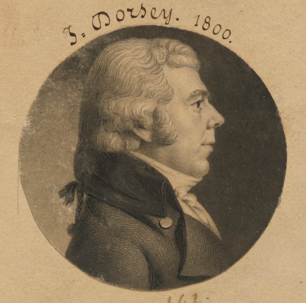John Dorsey av Charles Balthazar Julien Févret de Saint-Mémin