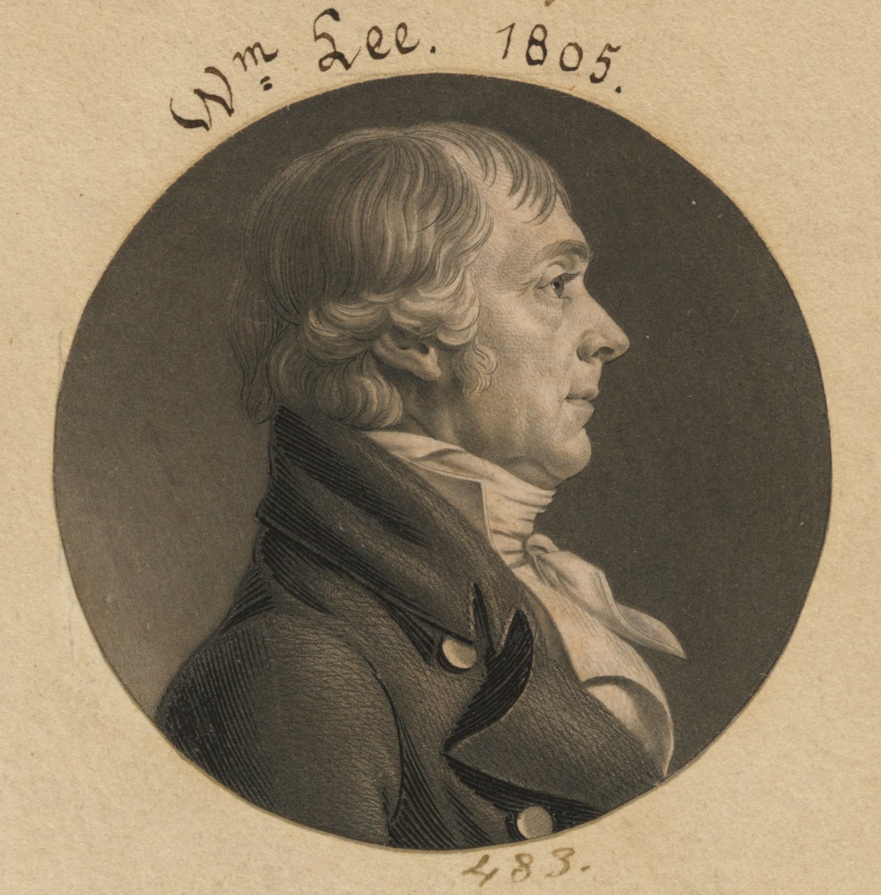 John S. Smith av Charles Balthazar Julien Févret de Saint-Mémin